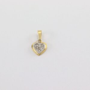 Gold Anhänger mit  Diamant