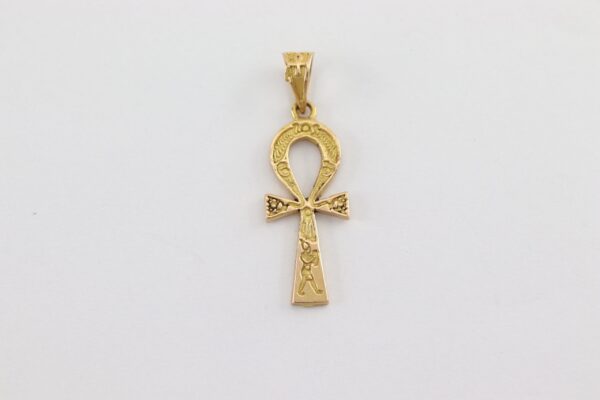 Keltisches Kreuz  in Gelbgold