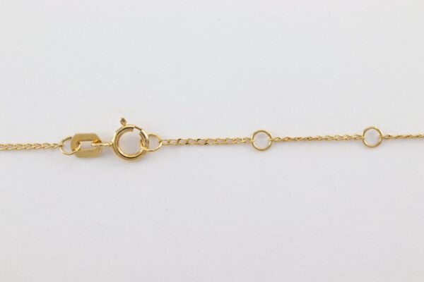 sehr feines Collier  mit Diamanten  #Gold-322-3 – Bild 4