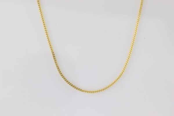 Feine Kette in Gelbgold – Bild 2