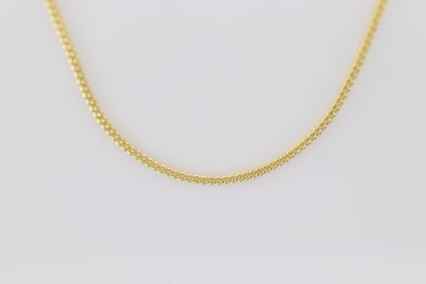 Feine Kette in Gelbgold