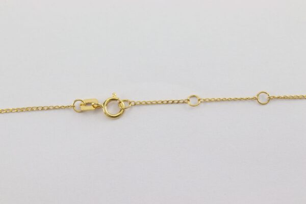 Sehr schönes Collier in Gelbgold – Bild 6