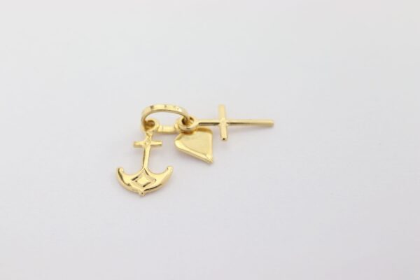 Glaube - Hoffnung - Liebe in Gelbgold