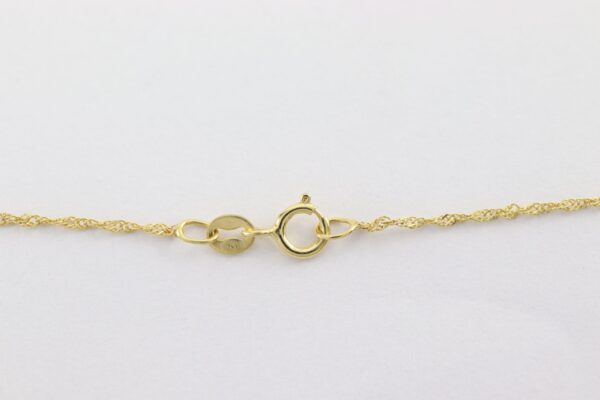 feine Kette in Gelbgold – Bild 4