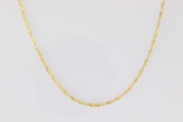 feine Kette in Gelbgold – Bild 6