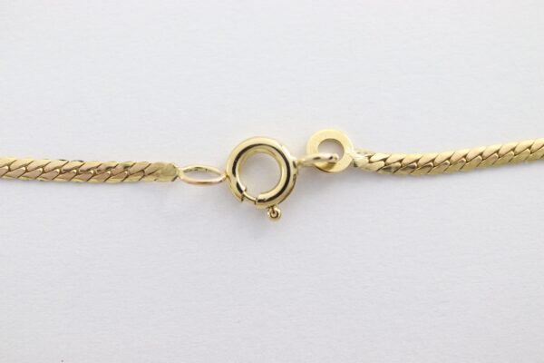 Collier mit Granat und Zirkonia – Bild 4