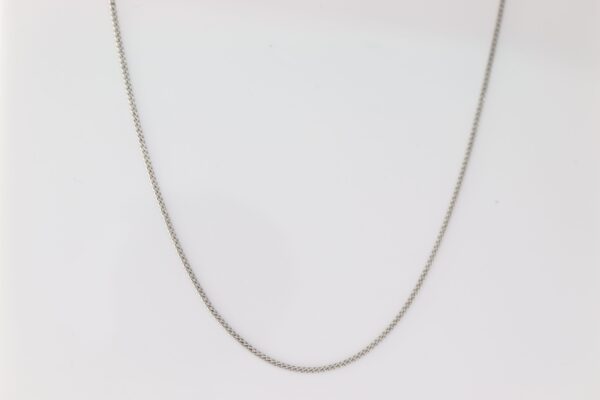 sehr feine Kette in Weißgold – Bild 4