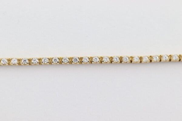 Armband - Gelbgold mit Zirkonia – Bild 7