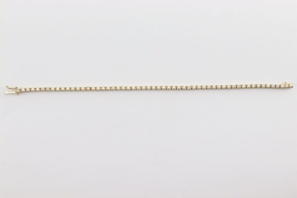 Armband - Gelbgold mit Zirkonia – Bild 8