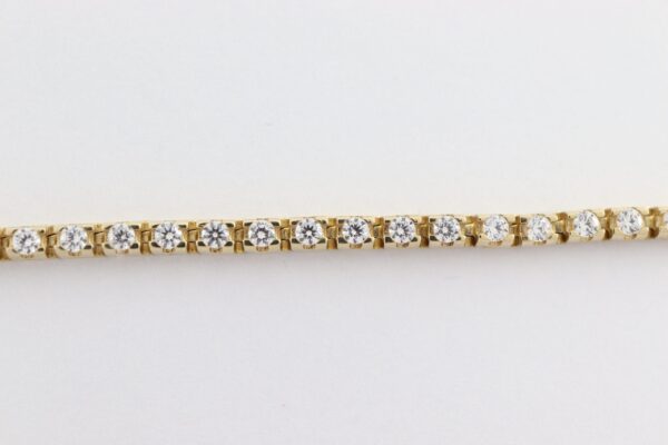 Armband - Gelbgold mit Zirkonia – Bild 10