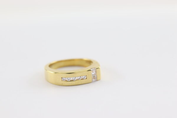 Sehr schöner Ring mit klaren Zirkonia – Bild 5