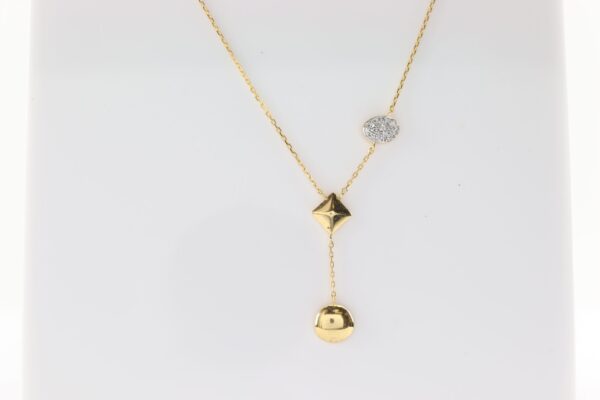 Set - Collier und Ohrstecker - – Bild 7