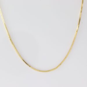 Sehr feine Venezualer Kette in Gelbgold