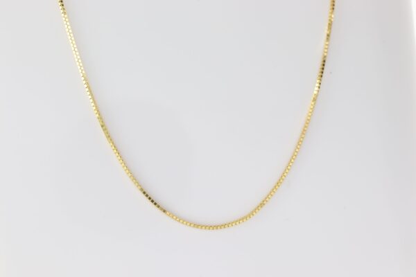 Sehr feine Venezualer Kette in Gelbgold