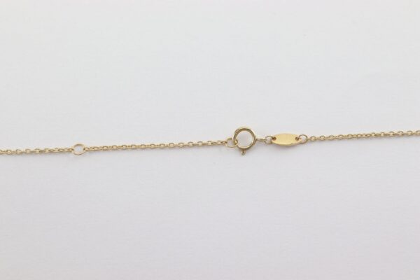 Collier in Gelbgold  mit Zirkonia – Bild 5