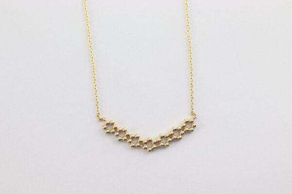 Collier in 9 Karat Gold - – Bild 3