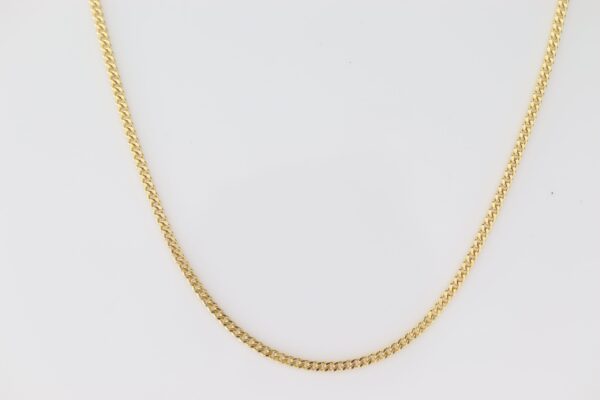 feine Kette in Gelbgold – Bild 3