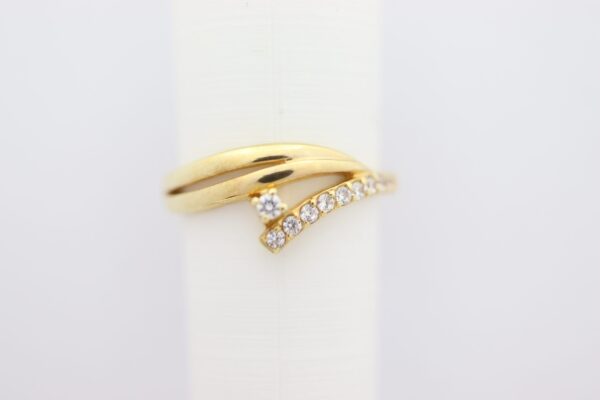 Ring mit klaren Zirkonia – Bild 2