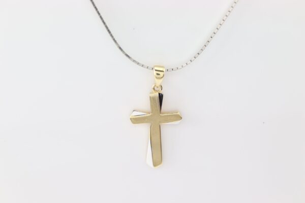 Anhänger  Kreuz in Gelbgold – Bild 5