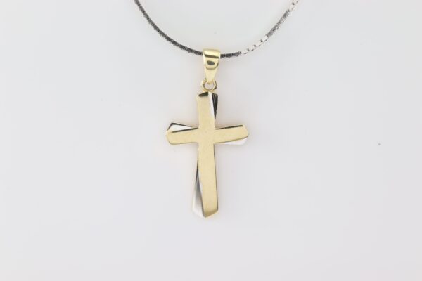 Anhänger  Kreuz in Gelbgold – Bild 6
