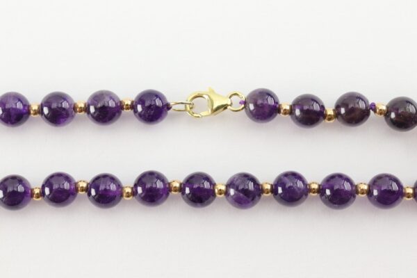 schönes Collier mit echten Steinen – Bild 7