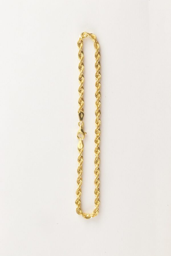 Armband leicht gedreht in Gelbgold – Bild 4