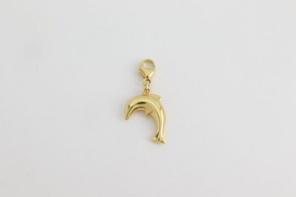 Ein kleiner Delphin in Gelbgold – Bild 4