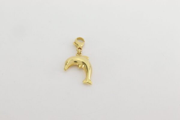 Ein kleiner Delphin in Gelbgold – Bild 6