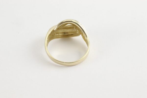 Ring in Gelbgold mit Diamanten – Bild 5