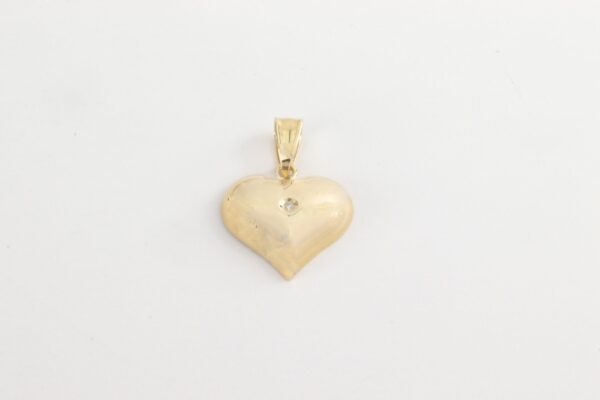 feines Herz mit einem Diamant – Bild 3
