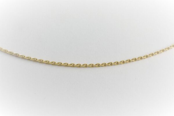 sehr feine Kette in Gelbgold – Bild 5