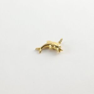 ein sehr schöner Delphin Anhänger in Gelbgold