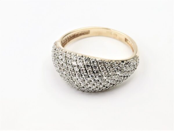 wunderschöner Ring in Gelbgold mit Zirkonia – Bild 4