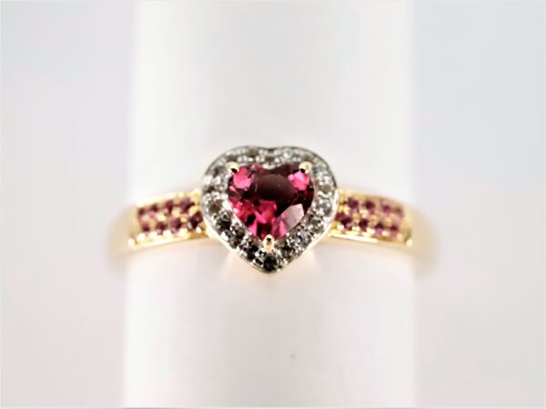 Ring  in Gelbgold mit Zirkonia – Bild 2