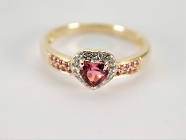 Ring  in Gelbgold mit Zirkonia – Bild 3