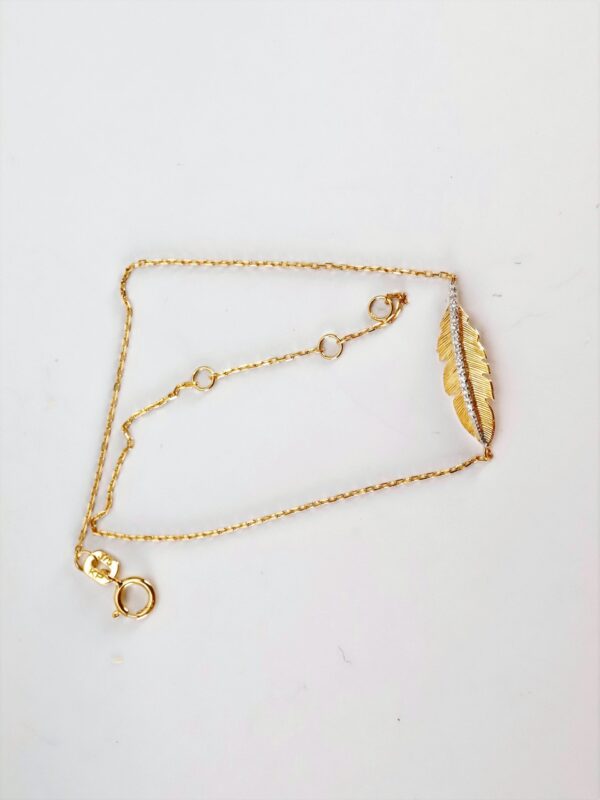 Armband   mit kleinen Diamanten – Bild 2