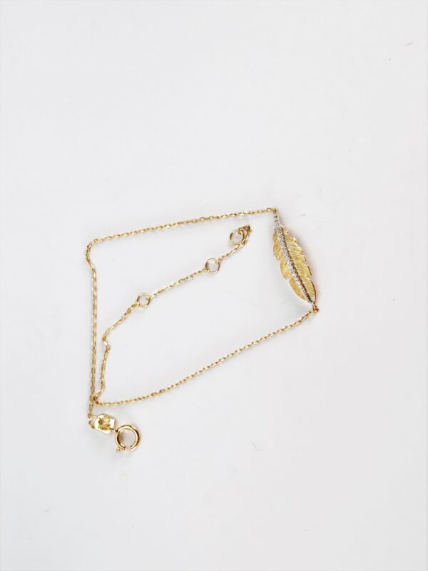 Armband   mit kleinen Diamanten – Bild 4