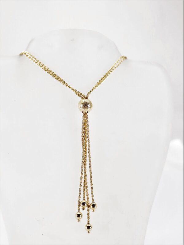besonders schönes Collier in Gelbgold