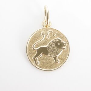 Sternzeichen Löwe in Gelbgold