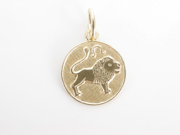 Sternzeichen Löwe in Gelbgold