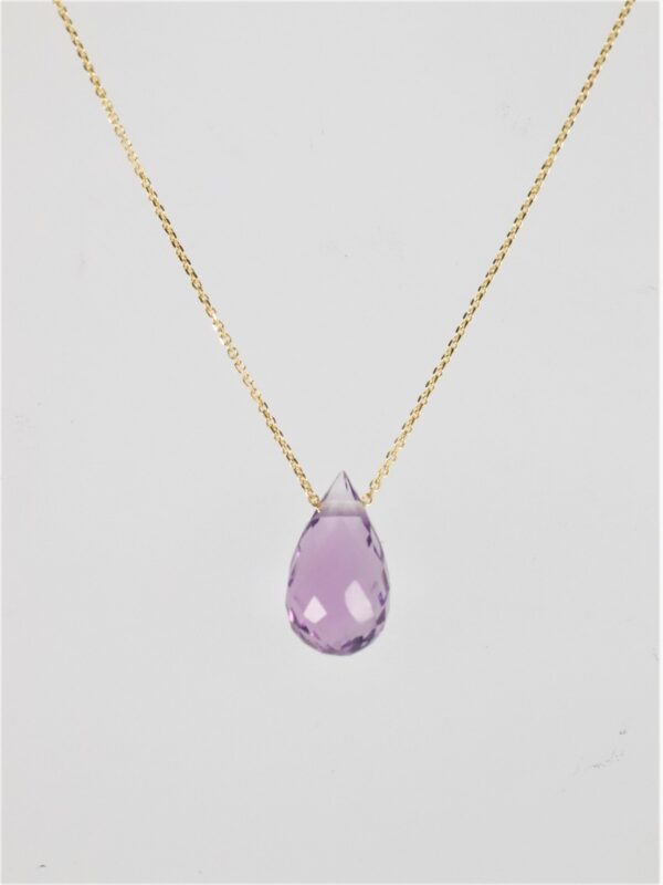 Collier  mit  einem Amethysten – Bild 2