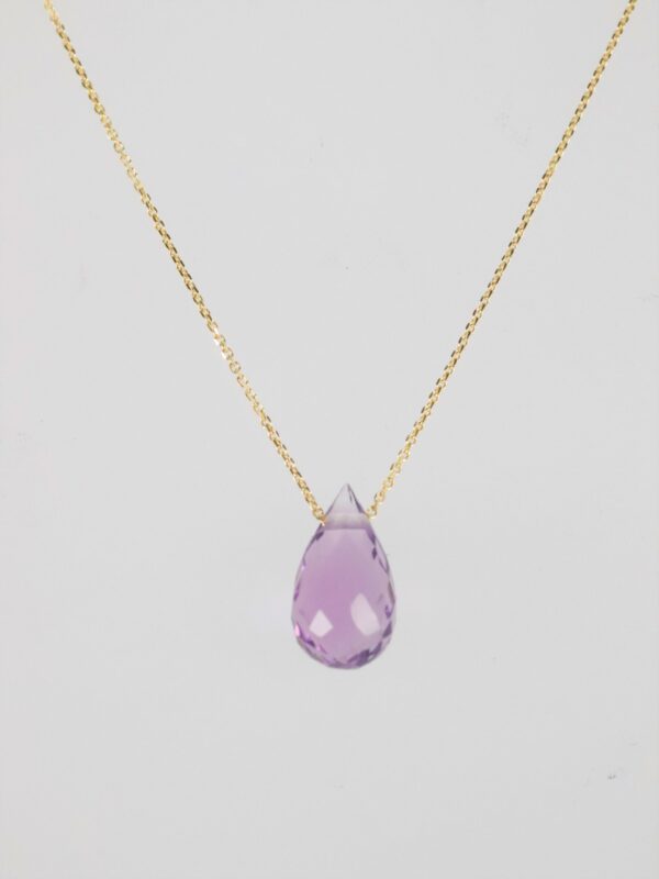 Collier  mit  einem Amethysten – Bild 3