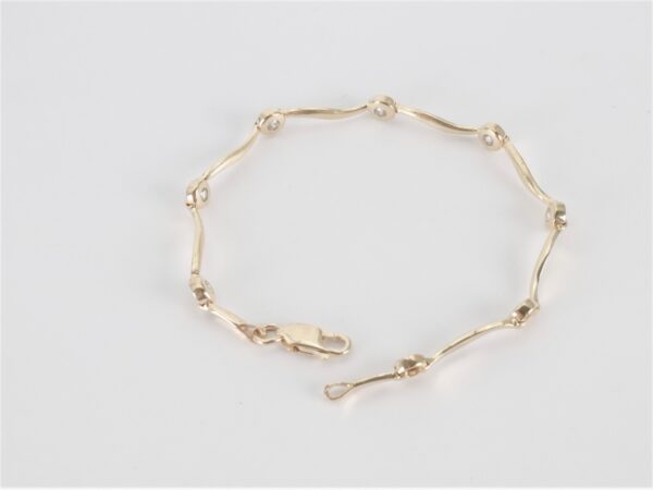 Armband  mit klaren Zirkonia