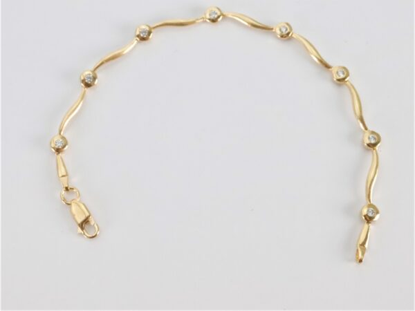 Armband  mit klaren Zirkonia – Bild 6