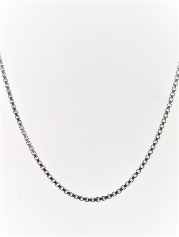 Weißgold - Kette  - Venezualer  - – Bild 4