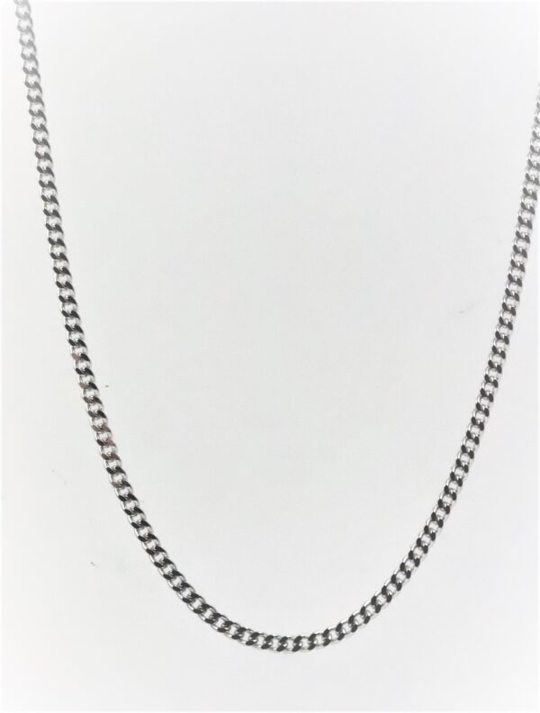 Weiß - Gold - Kette - 8 Karat Gold -