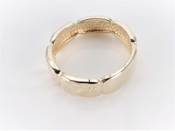 Ring  massiv  in Gelbgold – Bild 4