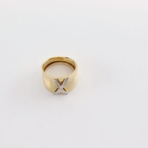 Sehr schöner, eleganter Ring  in Gelbgold