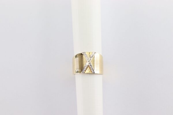 Sehr schöner, eleganter Ring  in Gelbgold – Bild 4