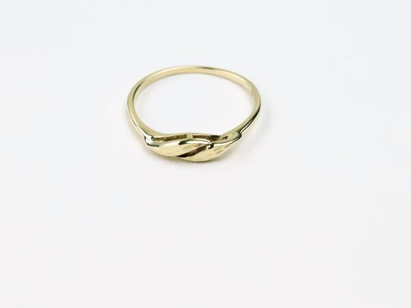 sehr feiner Ring in Gelbgold – Bild 4